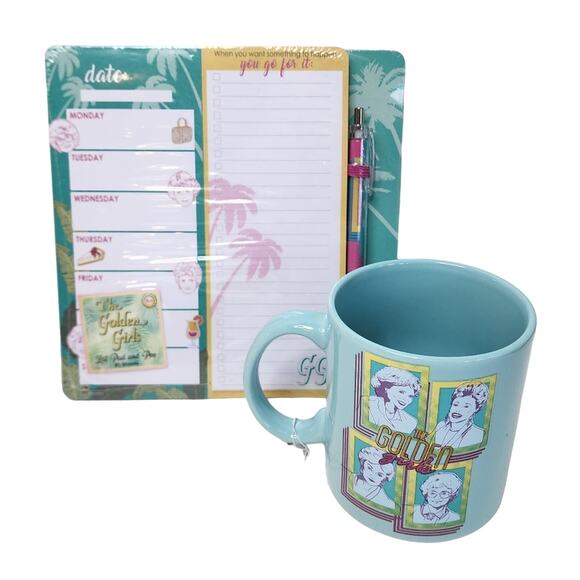 The Golden Girls Mug and Checklist Pad - Picture 1 of 5